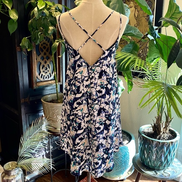 Anthropologie mesh bib shift dress - Picture 5 of 10